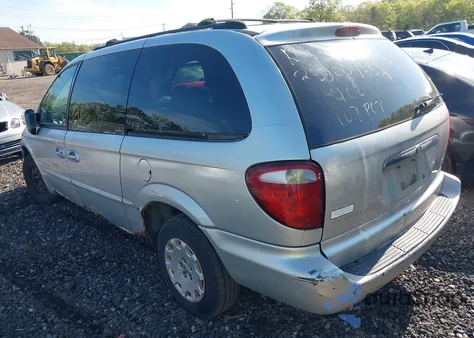 2001 Chrysler Town & Country Lx из США, поврежденный, VIN 2C4GP44351R422861